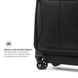 Travelpro Tourlite Softside 21" Expandable Luggage with 4 Spinner Wheels, Lightweight Suitcase, Carry - On, Black