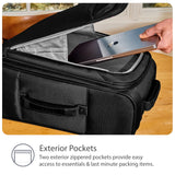 Travelpro Tourlite Softside 21" Expandable Luggage with 4 Spinner Wheels, Lightweight Suitcase, Carry - On, Black