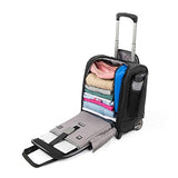 Travelpro Tourlite Softside Lightweight Rolling Underseat Compact Carry - On Upright 2 Wheel Bag, Men and Women, Black, 15 - Inch