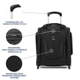 Travelpro Tourlite Softside Lightweight Rolling Underseat Compact Carry - On Upright 2 Wheel Bag, Men and Women, Black, 15 - Inch