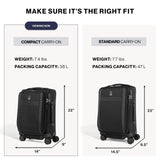 Travelpro VersaPack+ Lightweight Softside Expandable Carry on Luggage, 8 Spinner Suitcase, TSA Lock, Men and Women, Compact Carry On 20 - Inch, Desert Sage Green