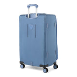 Travelpro VersaPack+ Lightweight Softside Expandable Checked Luggage, 8 Spinner Suitcase, TSA Lock, Men and Women, Checked Large 29 - Inch, Elemental Blue