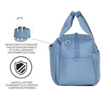 Travelpro Versapack + Lightweight Underseat Travel Tote Bag — Elemental Blue