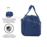 Travelpro Versapack + Lightweight Underseat Travel Tote Bag — Estate Blue