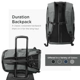 TravisMathew Duration Backpack with Laptop Sleeve, Water-Resistant Bag for Work, Travel & Hiking, Graphite Heather