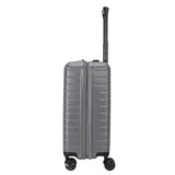 TRIPS RIDGELINE 20-Inch Carry-On Lightweight Durable Hardside 8-Wheel Spinner Cabin Size Luggage, Granite