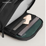 Troubadour Apex 4.0 - 22L Premium Laptop Backpack - Ergonomic & Water Resistant - Designed for Work and Travel - Black