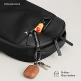 Troubadour Apex 4.0 - 22L Premium Laptop Backpack - Ergonomic & Water Resistant - Designed for Work and Travel - Black