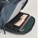 Troubadour Apex 4.0 Compact - 16L Premium Laptop Backpack - Ergonomic & Water Resistant - Designed for Work and Travel - Basalt