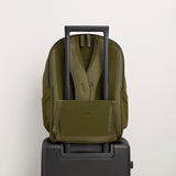 Troubadour Neo Backpack - 22L Lightweight Laptop Backpack - Ergonomic & Water Resistant - Versatile Style for Work and Travel - Bronzed Olive