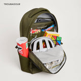 Troubadour Neo Backpack - 22L Lightweight Laptop Backpack - Ergonomic & Water Resistant - Versatile Style for Work and Travel - Bronzed Olive