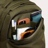 Troubadour Neo Backpack - 22L Lightweight Laptop Backpack - Ergonomic & Water Resistant - Versatile Style for Work and Travel - Bronzed Olive