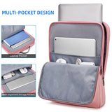 TUDEQU Laptop Bag 15.6 inch with Strap,Computer Bag,Laptop Case 15.6 inch,Laptop Sleeve 15.6 inch,Pink Laptop Bag 15.6 Women