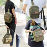 TULLIO Camera Bag Small, Crossbody Camera Bag Purse Waterproof Canvas Shoulder Photo Case Photography Sling Bag for Mirrorless or DSLR SLR