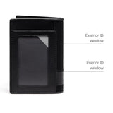 Tumi 01192274 ALPHA SLG Multi - Window Card Case Official Genuine Product, Black, One Size