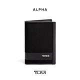 Tumi 01192274 ALPHA SLG Multi - Window Card Case Official Genuine Product, Black, One Size