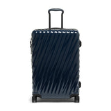 TUMI - 19 Degree Medium Checked Luggage 4 Wheeled Packing Case - Hard Shell Suitcase - 26.0" X 17.5" X 10.0" - Navy