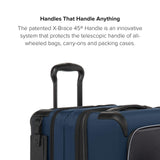 TUMI - Aerotour 4 Wheel Expandable Luggage - Men's and Women's Lightweight Business and Leisure Travel Suitcase - 21.75" International Expandable Carry - On, Navy