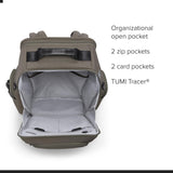 TUMI - Alpha Brief Pack - Men's and Women's Work and Travel Laptop Backpack with Padded Adjustable Strap - Fits Up to 15" Screen - Grey Alloy