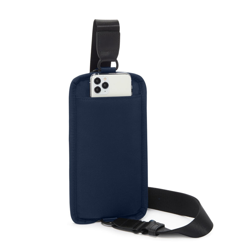 TUMI - Alpha Compact Sling - Men's Travel and Everyday Crossbody Bag - Navy