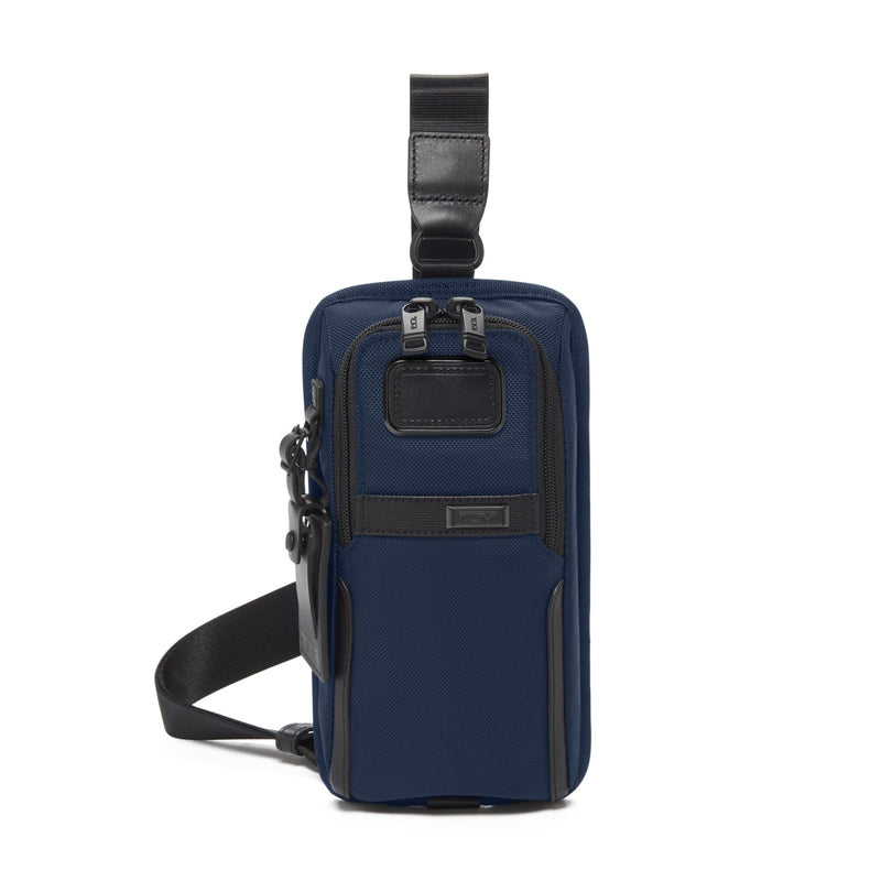 TUMI - Alpha Compact Sling - Men's Travel and Everyday Crossbody Bag - Navy