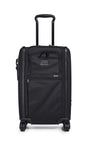 TUMI - Alpha Dual Access Expandable Carry - On Luggage - Zipper Expansion - Durable Ballistic Nylon Lightweight Suitcase - TSA Lock Tracer - Dark Black