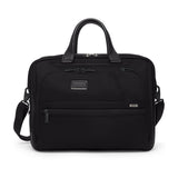 TUMI - Alpha Medium 15" Expansion Laptop Briefcase - Professional Briefcase for Commute or Travel - Padded Compartment Fits up to 15" Screen - Black