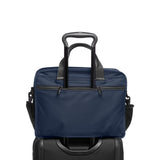 TUMI - Alpha Medium 15" Expansion Laptop Briefcase - Professional Briefcase for Commute or Travel - Padded Compartment Fits up to 15" Screen - Navy