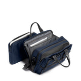 TUMI - Alpha Medium 15" Expansion Laptop Briefcase - Professional Briefcase for Commute or Travel - Padded Compartment Fits up to 15" Screen - Navy