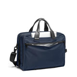 TUMI - Alpha Medium 15" Expansion Laptop Briefcase - Professional Briefcase for Commute or Travel - Padded Compartment Fits up to 15" Screen - Navy