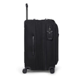 TUMI - Alpha Medium Dual Access Expandable 4 - Wheeled Checked Luggage - Zipper Expansion - Durable Ballistic Nylon - Medium Capacity Suitcase with TSA Lock - Black