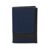TUMI - Alpha Multi Window Card Case - Slim Profile Men's Wallet With ID Windows - Navy