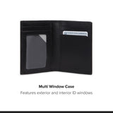 TUMI - Alpha Multi Window Card Case - Slim Profile Men's Wallet With ID Windows - Navy