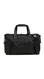Tumi Unisex Double Expansion Duffel, Black, One Size