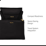 Tumi Unisex Just In Case Small Tote Black/Gold One Size