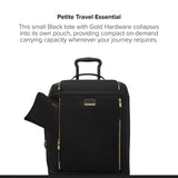 Tumi Unisex Just In Case Small Tote Black/Gold One Size