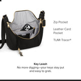 Tumi Womens Alabama Crossbody/Sling Black/Gold One Size
