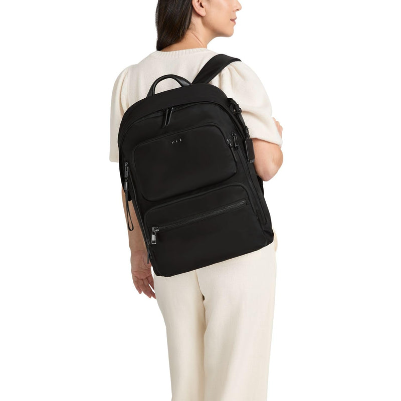 Tumi Womens Montana Backpack Black/Gunmetal One Size
