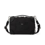 Tumi Womens Small Soft Trunk Crossbody Black Studded One Size