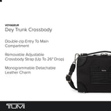 Tumi Womens Small Soft Trunk Crossbody Black Studded One Size