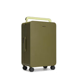 TUPLUS 20” Carry - On Hardside Luggage Lightweight ABS Travel Suitcase with Wide Handle Spinner Wheels TSA Combination Lock, Balance Series 2.0,Moss Green
