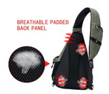TurnWay Water - Proof Sling Backpack/Crossbody Bag/Shoulder Bag for Travel, Hiking, Cycling, Camping for Women & Men (Green)