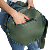 TV Store Scott Pilgrim vs. The World Ramona Flowers Star Circle Messenger Bag (Hunter Green/Navy)