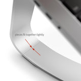 Twelve South Curve SE Ergonomic Aluminum Laptop and MacBook Stand with Anti - Slip Silicone to Prevent Scratching | Compatible with 11" to 17” laptops