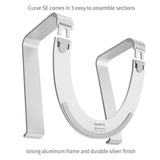 Twelve South Curve SE Ergonomic Aluminum Laptop and MacBook Stand with Anti - Slip Silicone to Prevent Scratching | Compatible with 11" to 17” laptops