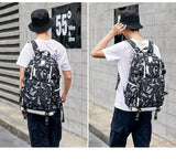 Txiujou Basketball 23 Student School Bag, Laptop Backpack, Ultra - Light Travel Bag, For Men And Women (universe - C)