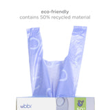 Ubbi Disposable Diaper Sacks, Lavender Scented, Easy - To - Tie Tabs, Diaper Disposal or Pet Waste Bags, 200 Count