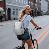 UEIRY Leather Backpack Purses, Anti - theft Genuine Leather Backpack Bags for Women, Large Capcacity Fashion Convertible Shouler Bags for School Travel Daily
