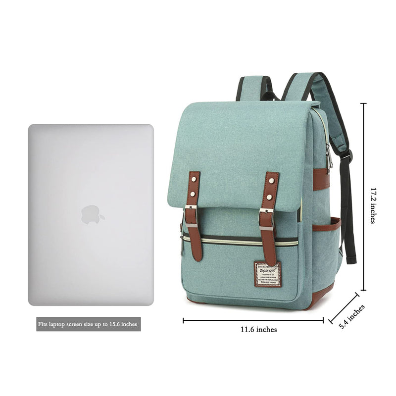 UGRACE Saint Patrick's Day Laptop Backpack Elegant Daypacks Outdoor Sports Rucksack College Shoulder Bag for Men Women, Tear Resistant Unique Travelling Backpack Fits up to 15.6Inch Laptop in Green…