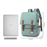 UGRACE Saint Patrick's Day Laptop Backpack Elegant Daypacks Outdoor Sports Rucksack College Shoulder Bag for Men Women, Tear Resistant Unique Travelling Backpack Fits up to 15.6Inch Laptop in Green…